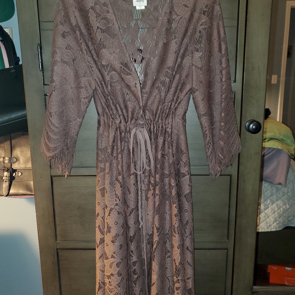 Long Lace Jacket